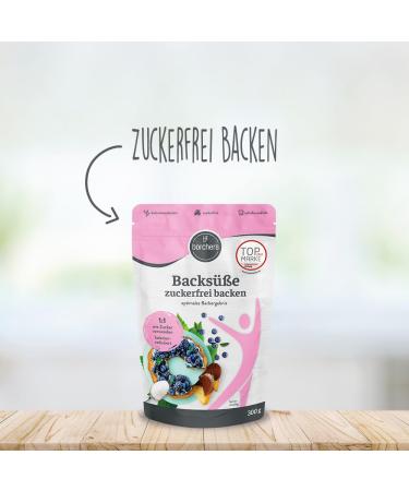 8x Borchers Sugar-Free Baking Sweetener 300g - Optimal Sugar-Free Baking Results | Perfect for Cakes Cookies & More - Buy Online on GoSupps.com