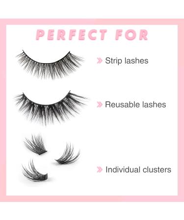 Eyelash Glue Strong Hold 5ml - Obeyalash White False Eyelash Glue for Long-Lasting Wear - Buy Online on GoSupps.com