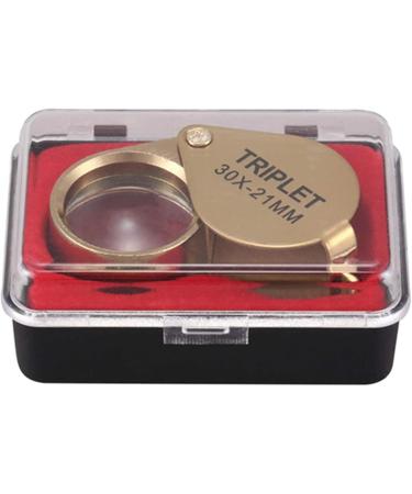Professional Portable 30X 21Mm s Magnifier Foldable Gold Eye Loupe Full of Stars - Buy Online on GoSupps.com