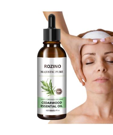Body massage oil - 100 ml massage oil cedar Moisturizing moisturizing body oil natural essential body care oil for greasy sensitive dry normal skin HMLTD