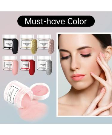 Lichengtai Nail Dipping Powder Set - High Reflective Glitter for Professional Nail Art | Fine Nail Powder for Stunning Looks - Buy Online on GoSupps.com