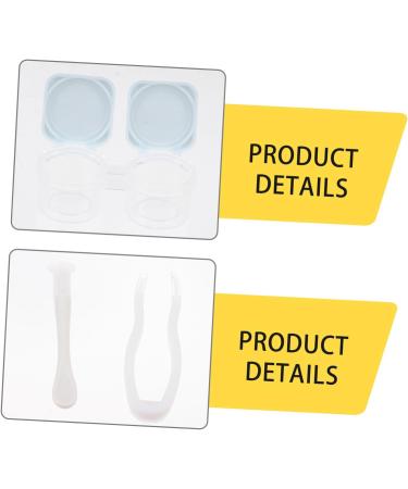 Ultechnovo Travel Push Glasses Case - Compact Container for Contact Lenses & Eye Lens Protection - Ideal Travel Accessory - Buy Online on GoSupps.com