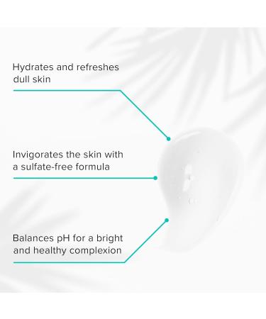 ClarityRx C-Results Vitamin C Facial Cleanser - Natural Plant-Based Brightening Face Wash with Lactic Acid 6 Fl Oz - Shop Internationally - Buy Online on GoSupps.com