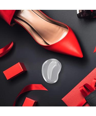 CALLARON Metatarsal Pads - Soft Silicone Forefoot Inserts for High Heels & Too Big Shoes | Gel Cushions for Bunions & Ball of Foot Pain Relief - Buy Online on GoSupps.com