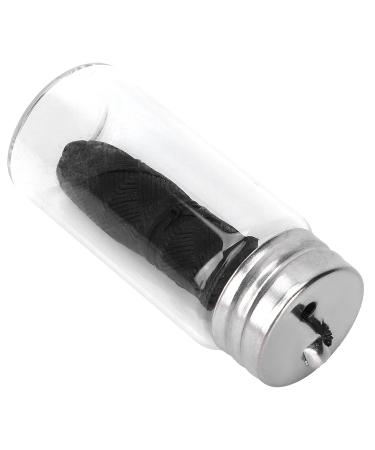 Portable Black Dental Floss with Refillable Container - Nature Tooth Flap & Plaque Removal | Shop Internationally - Buy Online on GoSupps.com