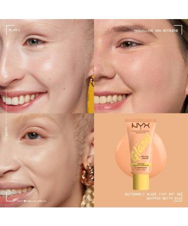 NYX Professional Makeup Buttermelt Glaze Tint Foundation SPF30 up to 12 hours of hold Whipped Butta - Buy Online on GoSupps.com