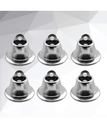 20Pcs Mini Gold Liberty Bells for Christmas Crafts - Silver Metal Jewelry Ornaments - Buy Online on GoSupps.com