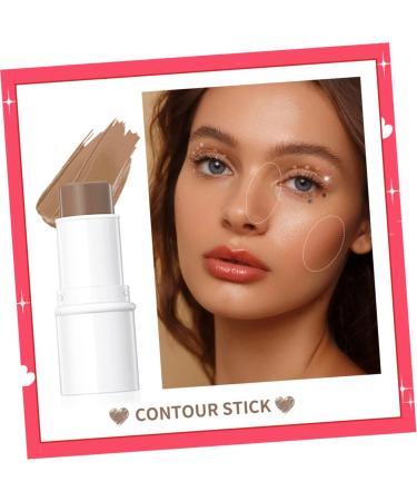 Healvian 3 Sets Contour Stick Highlighter Makeup Stick Face Stick Neopentyl Di(ethylhexanoate) Ester 1 g (Pack of 1) As Shownx3pcs - Buy Online on GoSupps.com