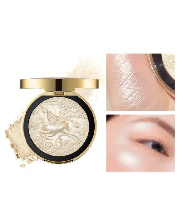 CARSLAN Deer Sculpture Metallic Highlighter Palette - Champagne Gold 0.3Oz - Buy Online on GoSupps.com