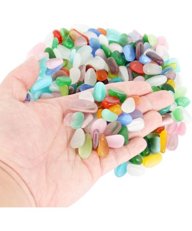 Orienttrea 500g Cat Eye Stones - Mini Gemstone Chips in Gift Box | Healing & Charging Stones - Buy Online on GoSupps.com