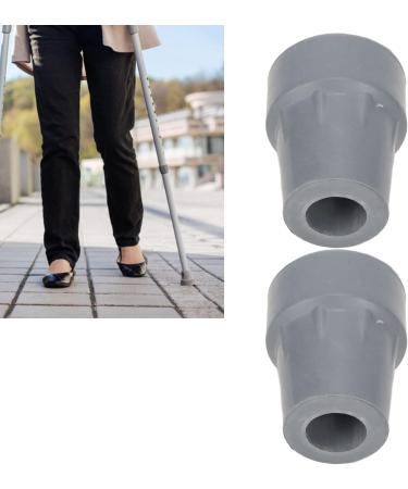 2 Pcs Crutch Crutch Tips Anti Slip Cane Inner Diameter 19Mm Crutch Walking Stick Accessories for Feet & Tips for Cane Rubber Pad - Buy Online on GoSupps.com