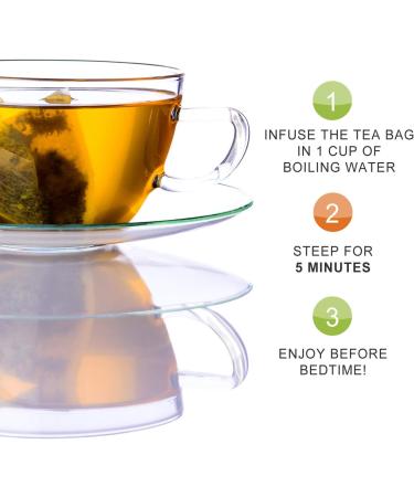 Good Night Sleep Tea Herbal Tea for Sleep and Relaxation Pack of 50 Tea Bags - Buy Online on GoSupps.com