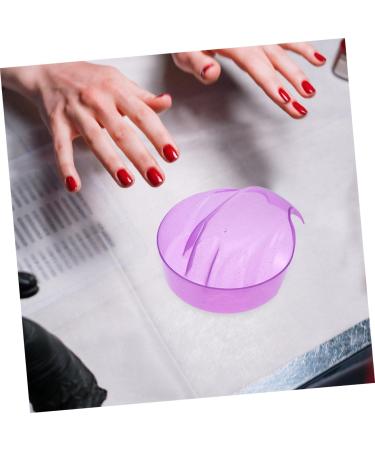 Vaguelly 4pi ces Bol De Trempage Pour Manucure Pot De Dissolvant Pour Vernis Plateau De Retrait Des Ongles Pour Salon De Manucure - Buy Online on GoSupps.com