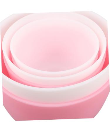 Vaguelly Bol de M lange Silicone pour Masque Facial Souple Applicateur Compact pour Usage Domestique et Voyage Ensemble DIY de Rose et Blanc - Buy Online on GoSupps.com