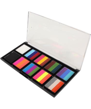  Haofy Haofy Body Paint Palette Water-Based Cream 10 Grids for Face and Body Painting at Parties and Performances - Buy Online on GoSupps.com