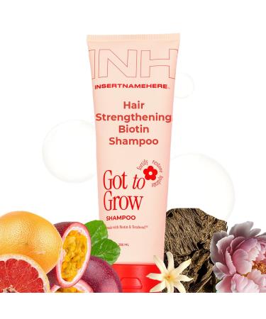 INH Hair Biotin Shampoo with Caffeine & Green Tea | Natural Plant-Based Clarifying Shampoo & Scalp Stimulator That Supports Hair Growth & Density | G2G Sulfate Free Vegan Shampoo | 8 oz / 237 ml