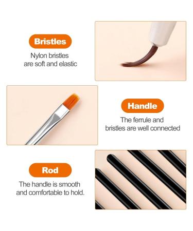 Shop Hanyousheng 20-Piece Nail Brush Set | 15 Design Brushes & 5 Dotting Tools for DIY Nail Art | Black | International Shipping Available - Buy Online on GoSupps.com
