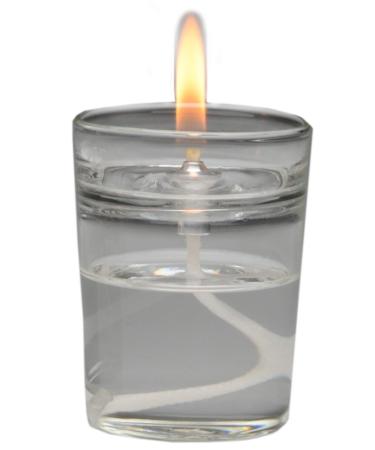 Firefly Zen Petite Refillable Glass Essential Oil Lamp Aromatherapy Scented Candle - Votive Size - Easily Change Essential Oils and Home Fragrances
