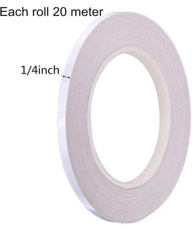 Hotop 1/4 Inch Quilting Sewing Tape Wash Away Tape 22 Yards (2 Rolls) - Original Version - Buy Online on GoSupps.com