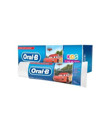Oral-B - Children's Toothpaste 3 years - Cars 75ml