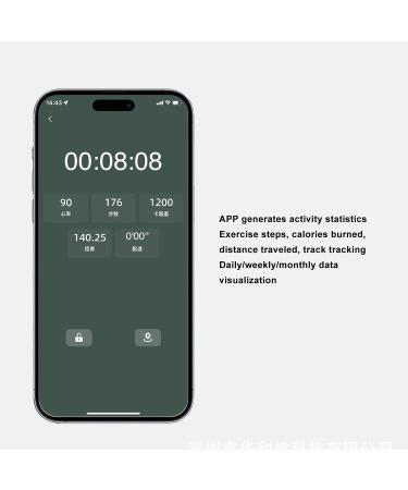 Septpenta Smart Ring & Bracelet - Portable Fitness Tracker with Remote Photo Function for Health Data - Compatible with Android & iOS (Black) - Buy Online on GoSupps.com