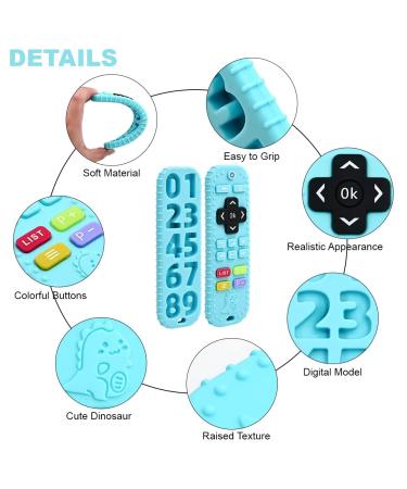 Shop Baby Remote Control Bite Ring | Top Biting Toys for Infants | Dental Aid for Teething Babies - Buy Online on GoSupps.com