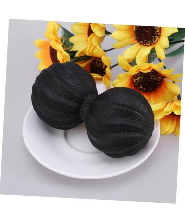 Magiclulu Massage Ball - Happy Life Black-Ish Pain Relief & Shoulder Roller | Premium Yoga Double Ball for Optimal Relaxation - Buy Online on GoSupps.com