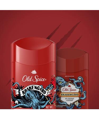 Old Spice Krakengard Antiperspirant & Deodorant 2.6 oz - Wild Collection - Buy Online on GoSupps.com