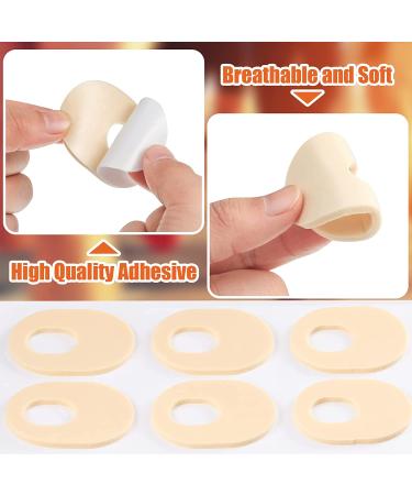 72 Count Soft Foam Callus Cushions - Oval Corn Pads for Foot Care - Waterproof Corn Protectors - Self Stick Adhesive - Beige - Buy Online on GoSupps.com