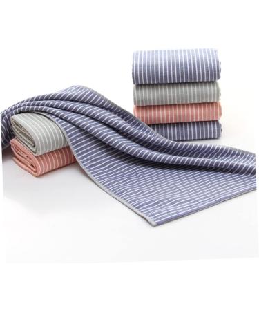 Hemoton Quick Drying Cotton Towel Set - Blue 76x34cm | Face & Spa Washcloths - Buy Online on GoSupps.com