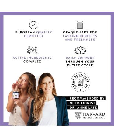 PMS Support Supplement for Women. Menstrual Relief Gummies to Target Hormonal Breakouts Bloating Period Cramps & Mood Swings. Vegan with Vitamin B6 & Lemon Balm 30 Gummies Strawberry 30 servings - Buy Online on GoSupps.com