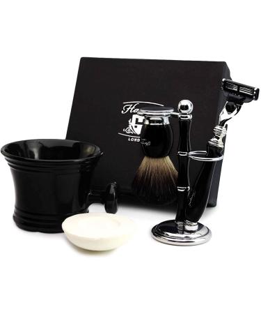 Premium Five A Men's Shaving Set - Complete Kit with Brush Razor Bowl Holder & Soap - Perfect for Shaving Worldwide - Buy Online on GoSupps.com