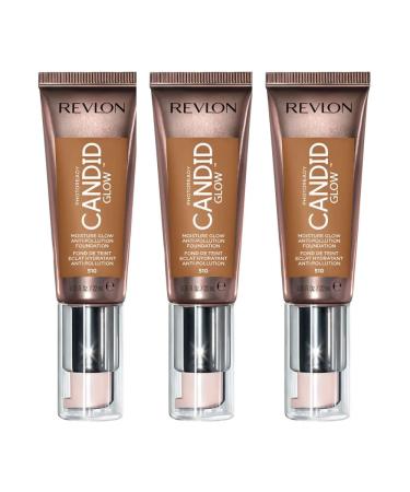 3 x Revlon Photoready Candid Moisture Glow Foundation - 510 Cappuccino