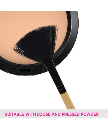 Vega Fan Brush Set - Premium Quality Makeup Brushes for Flawless Application | International Shipping Available - Buy Online on GoSupps.com
