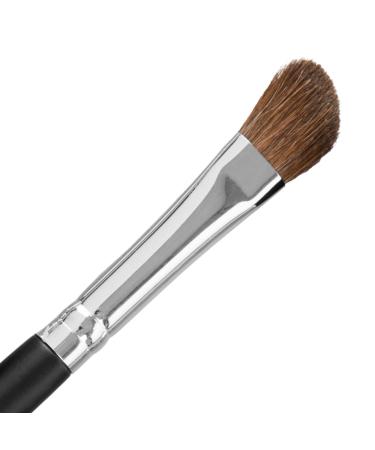 Angled Eyeshadow Brush Eyeshadow Blending Brush - Beauty Junkees Pro Angled Shading Eye Shadow Brush for Brow Bone Highlighter Concealer Crease Inner Eyes Corner Nose Contour Makeup ANGLED SHADING EYESHADOW BRUSH