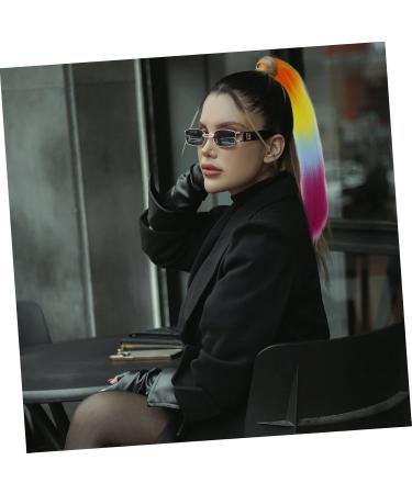 Didiseaon Dreadlocks Wig Wigs Colored Rainbow Hair Extensions Fake Hair Braiding Hair Pre Stretched Hair for Braids Braiding Wig Chemical Fiber High Temperature Yarn To Stretch - Buy Online on GoSupps.com
