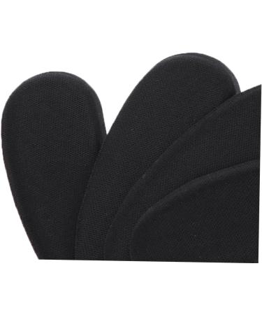 10 Pair Heel Liner Pads - Padded Heel Cushion Insoles & Shoe Accessories for High Heels | Comfort & Support in Black M - Buy Online on GoSupps.com