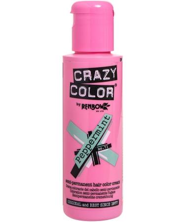 Crazy Color Renbow 100ml Peppermint 71 Semi-Permanent Hair Dye - 1 Pack - Buy Online on GoSupps.com