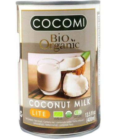 COCONUT ALTERNATIVE WITH CAN LIGHT MILK (9% FAT) ORGANIC 400ml - COCOMI
