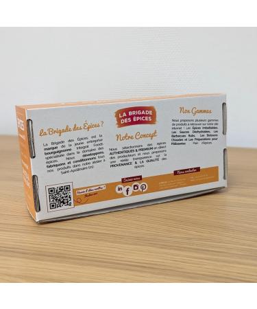 La Brigade des pices - Spice Set | Gift Ideas For Men And Women | Gifts for Kitchen Lovers | Spice Mixes & Seasoning Made in France - Buy Online on GoSupps.com