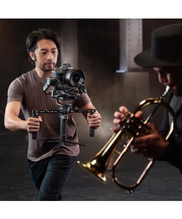 DJI RS 2 Combo 3-Axis Gimbal Stabilizer for DSLR & Mirrorless Cameras | Nikon, Sony, Panasonic, Canon, Fuji | 10lbs Payload | 1.4 Touchscreen | Carbon Fiber | Black - Buy Online on GoSupps.com