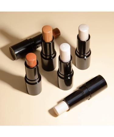 Dual-Ended Highlighter Contour Stick - Waterproof & Long Lasting 2 in 1 Cream Bronzer Stick for All Skin Tones - Buy Online on GoSupps.com