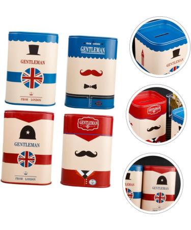 Mikinona Metal Container Set - 4-Piece Blade Recycling Box for Safe Razor Blade Disposal | Organizer Case in White Tin - Buy Online on GoSupps.com