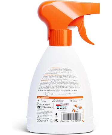 Calypso Kids Coloured Spray | Disappearing Blue Lotion | SPF 30 | 200ml - Buy Online on GoSupps.com