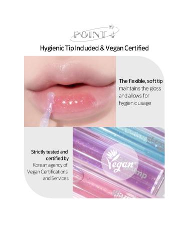 ETUDE Glaze Plumper - Violet Quartz | Vegan Korean Lip Plumper & Gloss | Volumizing Shimmer Makeup for Daily Use - Buy Online on GoSupps.com