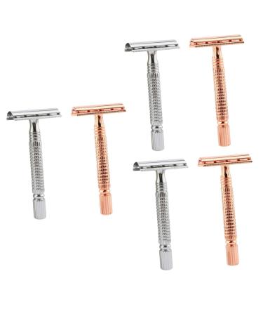 Angoily 6 Pcs Shaver Tool Ma The Head Is A Zinc Alloy Man Metal