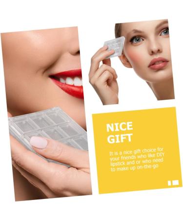 MAGICLULU Lip 3pcs Boxes Eye Shadow Box Eyeshadow Makeup Travel Containers Lipstick Storage Case Loose Powder Empty Eyeshadow - Buy Online on GoSupps.com