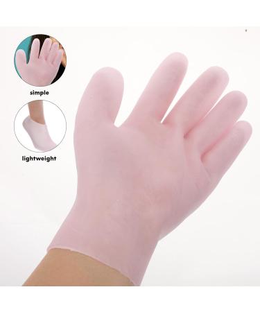 Baluue 1 Set Moisturizing Gloves and Socks Comfortable Moisturizing Socks Dry Hand Moisturizing Gloves for Women - Buy Online on GoSupps.com