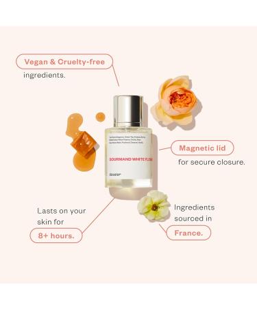 Dossier - Gourmand White Flowers - Eau de Parfum - Inspired by Viktor&Rolf's Flowerbomb - Perfume Luxury - Pure Infused - Paraben-Free - Vegan - For Women - Fragrance 1.7 Fl oz (Spray 50ml) 1.7 Fl Oz (Pack of 1) - Buy Online on GoSupps.com