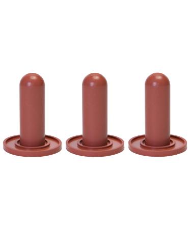 LITTLE GIANT 3 Pack of Screw-On Calf Nipples for use with 93SC Nipple Caps